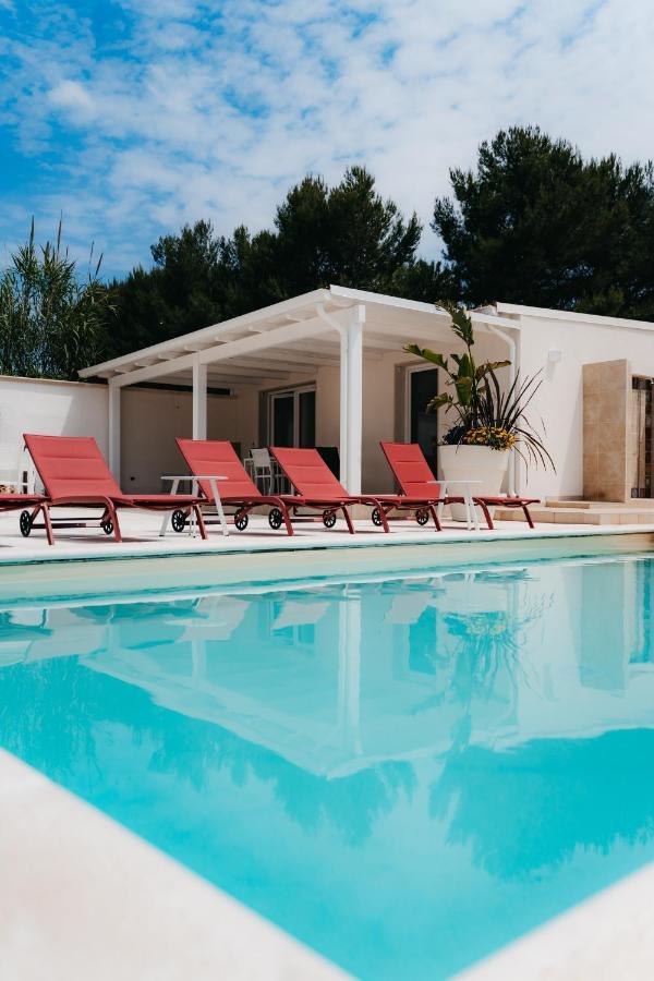 Le Canne Pool And Relax Pulsano Exteriör bild